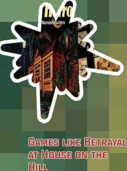 Haunted house game board