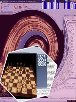 Play chess against computer shredder