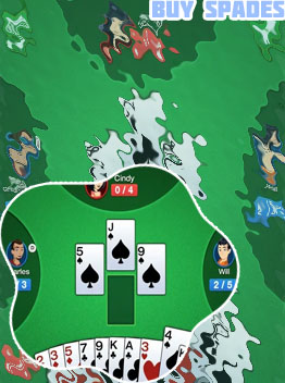 Spades card game