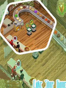 The cake shop game